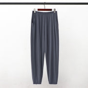 Modal Men's Pocket Trousers Summer Thin