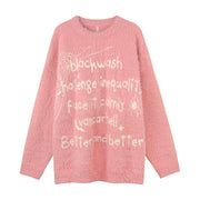 Spider Web Jacquard Sweater For Men