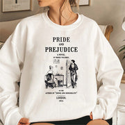 Pride And Prejudice Sweatshirt Jane Austen Hoodie Literary B