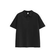 Loose Five-in-one Technology Fabric Polo Collar Top