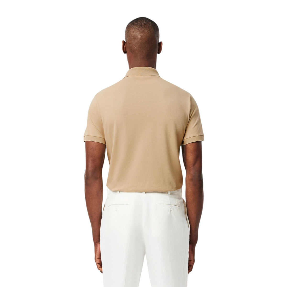 Polo Classic Fit Uomo Beige