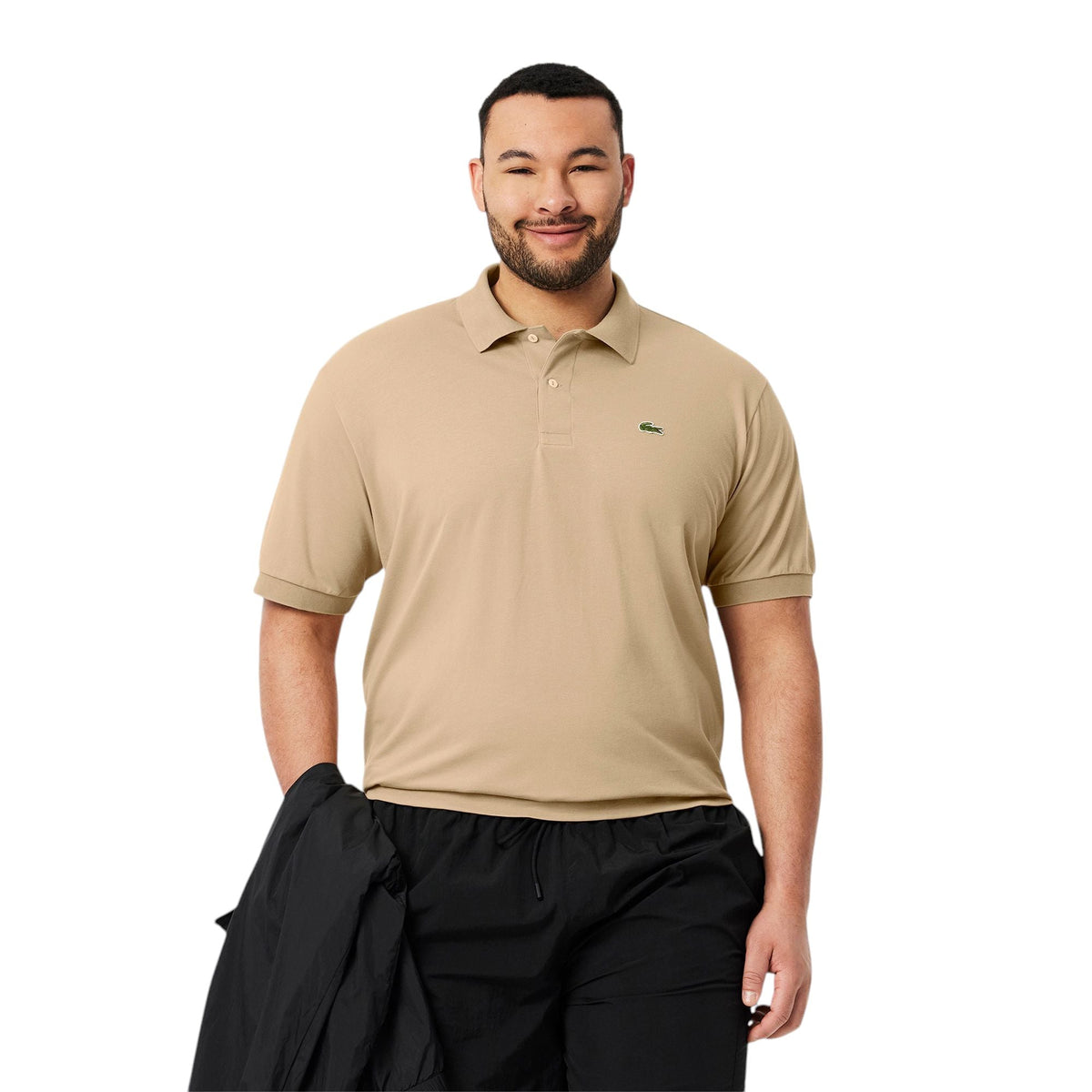 Polo Classic Fit Uomo Beige