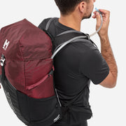 Zaino Ubic 25 Black/Dark Red