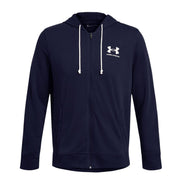 Maglia Rival Terry Full Zip Uomo Midnight Navy/Onyx White