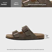 Women's Leather Cork Platform Shoes
