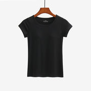 Short-sleeved T-shirt With Chest Pad Bra Home Wear