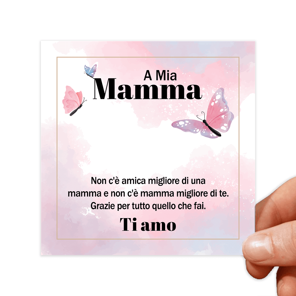 Cartoncini con dediche Donna