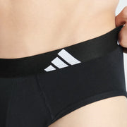 Adidas Intimo Slip Active Flex Cotton Uomo Nero - JK3936