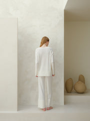 Extra Fine Merino V-Neck Maxi Sweater