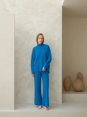 Cashmere Mix Maxi Turtleneck