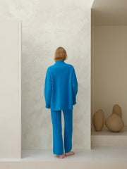 Cashmere Mix Maxi Turtleneck