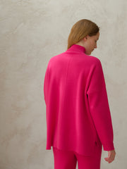 Cashmere Mix Maxi Turtleneck