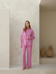 Cashmere Mix Maxi Turtleneck