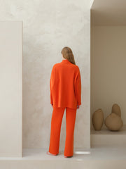 Cashmere Mix Maxi Turtleneck