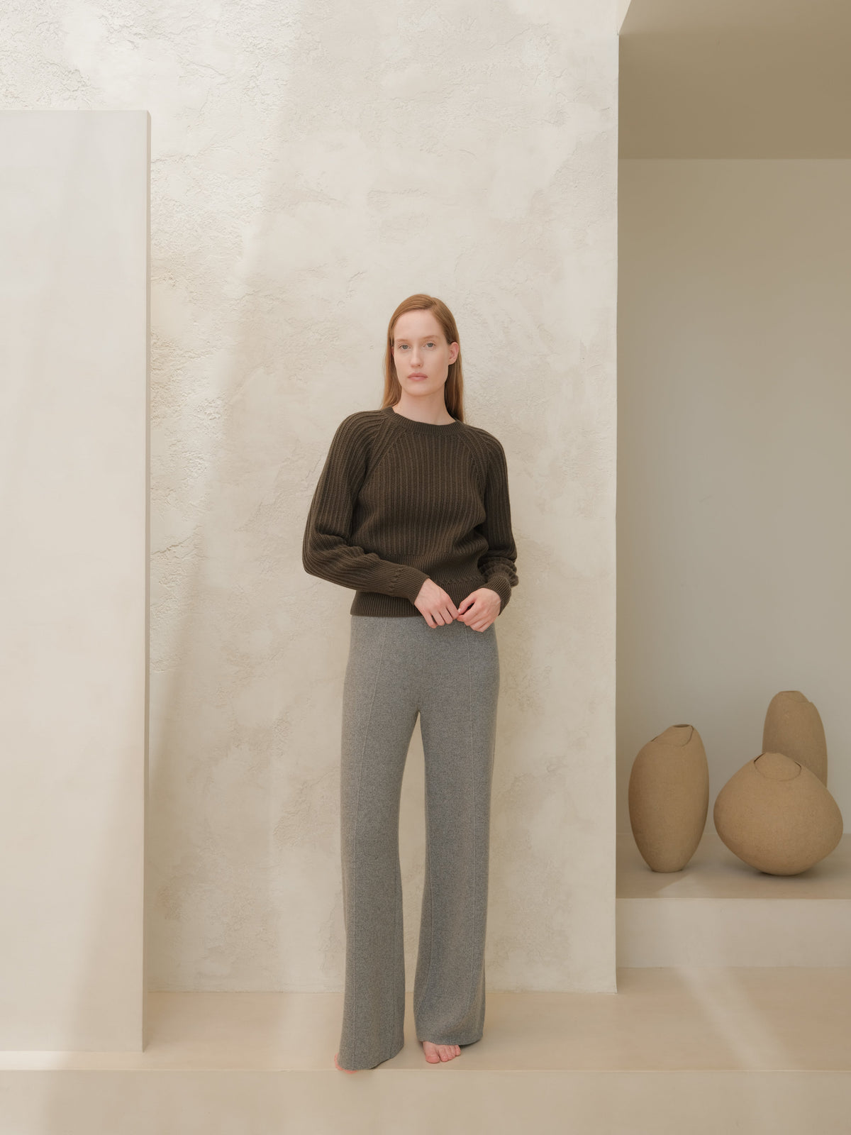 Cashmere Mix Raglan Sweater