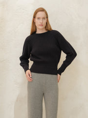 Cashmere Mix Raglan Sweater