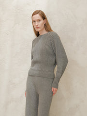 Cashmere Mix Raglan Sweater