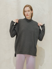Cashmere Mix Maxi Turtleneck