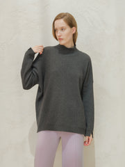 Cashmere Mix Maxi Turtleneck