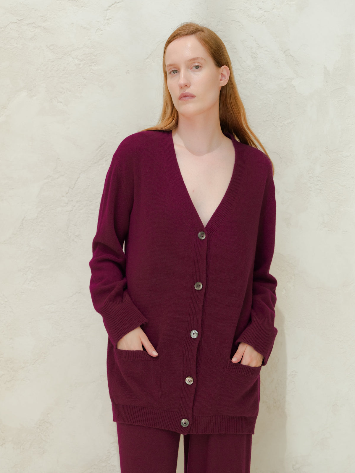 Cashmere Mix Maxi Cardigan