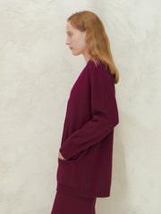 Cashmere Mix Maxi Cardigan