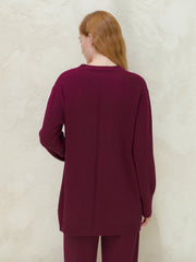 Cashmere Mix Maxi Cardigan