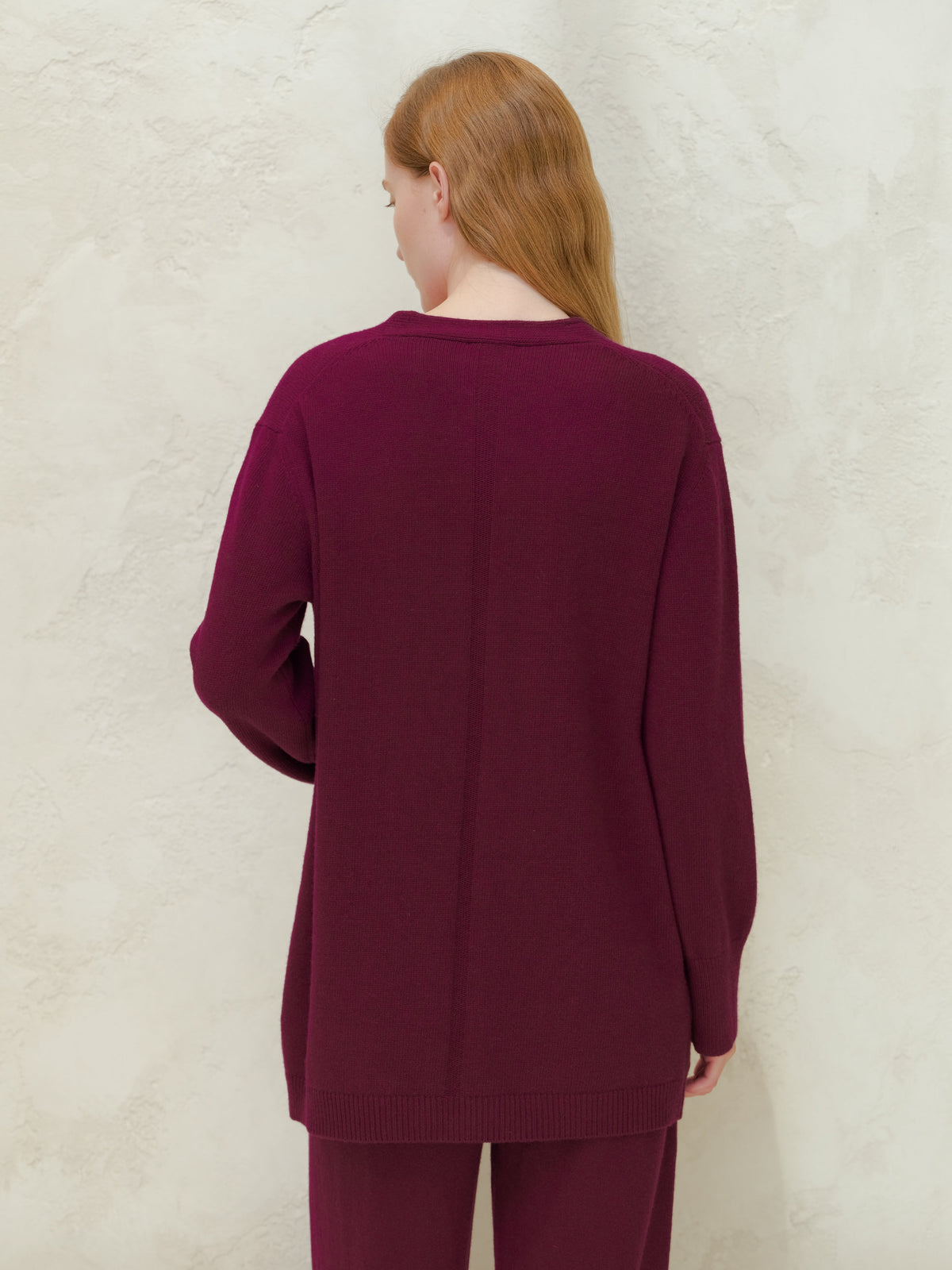 Cashmere Mix Maxi Cardigan