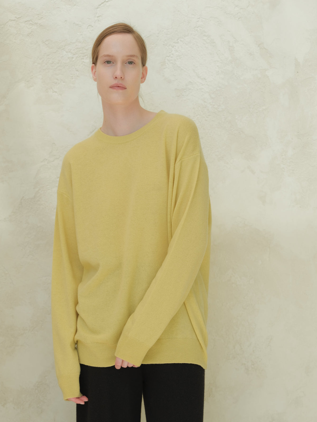 Cashmere Mix Crewneck Sweater