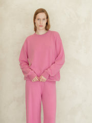 Cashmere Mix Crewneck Sweater