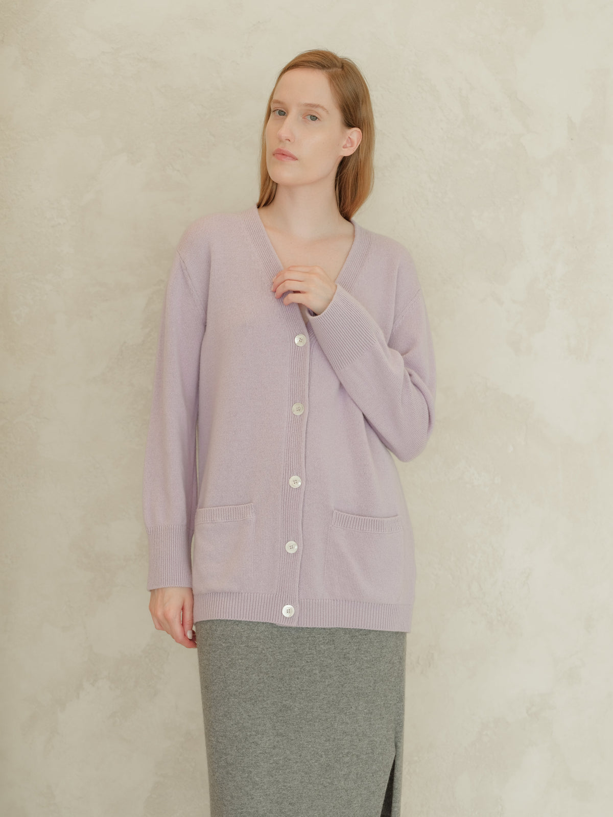 Cashmere Mix Maxi Cardigan