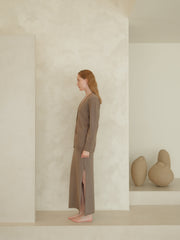 Cashmere Mix Long Skirt