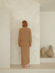 Cashmere Mix Maxi Cardigan