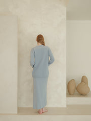 Cashmere Mix Maxi Cardigan