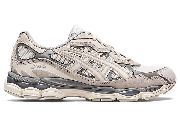 Asics Gel-NYC 1201A789-103 Uomo Crema-Grigio - Sneakers Lifestyle