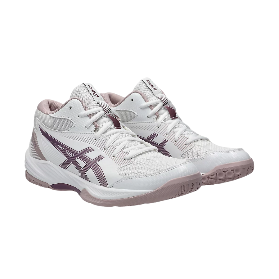 Asics scarpa da pallavolo da donna Gel TAsk MT 4 1072A105-101 bianco-malva