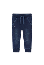 Boboli Pantaloni in felpa denim per bimbo 390013 blu