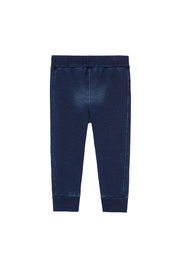 Boboli Pantaloni in felpa denim per bimbo 390013 blu