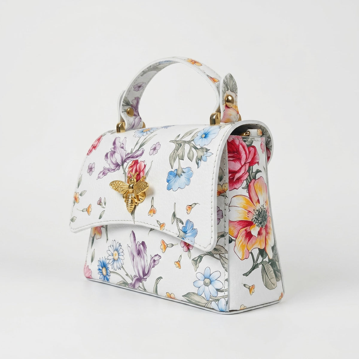 Ninfa Borsa Farfalla in Vera Pelle