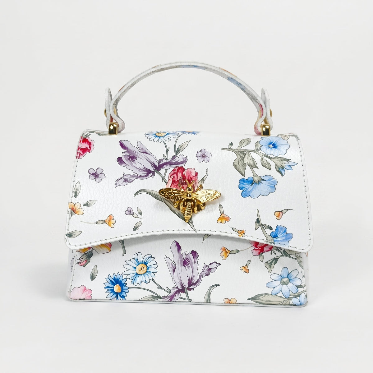 Ninfa Borsa Farfalla in Vera Pelle