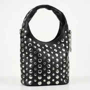 Silver Dot Borsa Media in Ecopelle