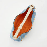 Denise Borsa in Denim con Tracolla Rimovibile