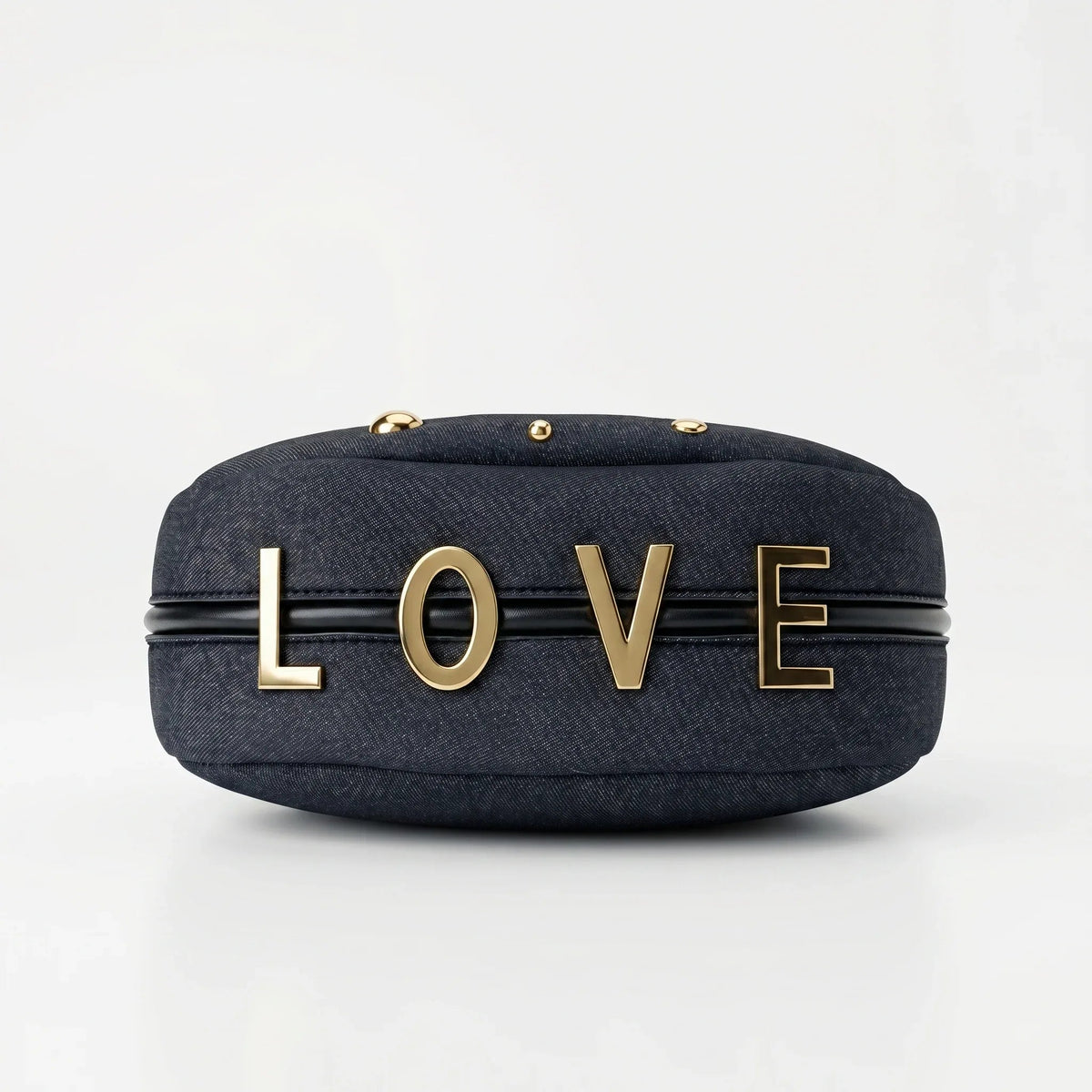 Denise Borsa in Denim con Tracolla Rimovibile
