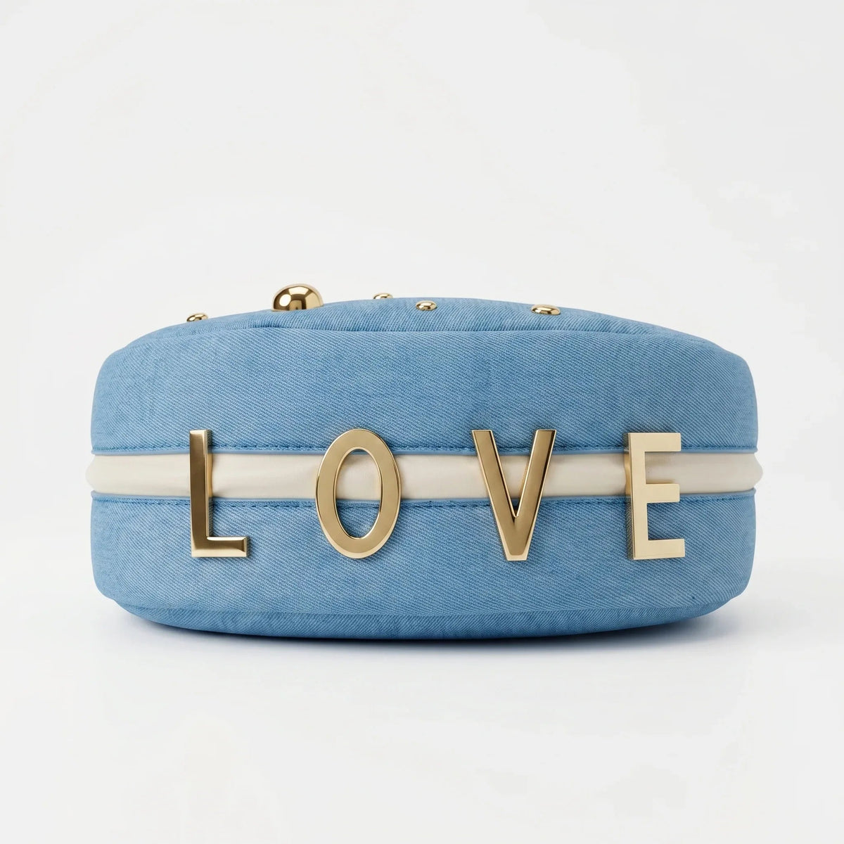 Denise Borsa in Denim con Tracolla Rimovibile