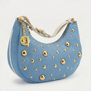 Denise Borsa in Denim con Tracolla Rimovibile