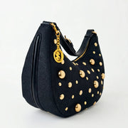 Denise Borsa in Denim con Tracolla Rimovibile