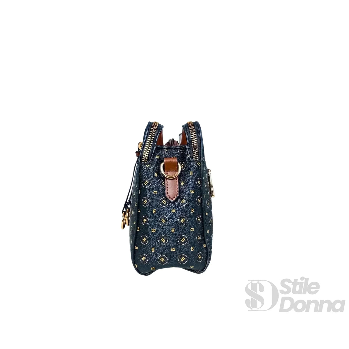 Briciole Borsa a Tracolla con Monogramma