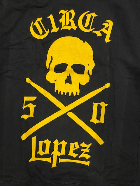 C1RCA felpa girocollo da uomo Lopez 50 LCN0001 nero