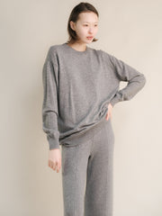 Cashmere Mix Crewneck Sweater