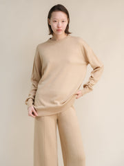 Cashmere Mix Crewneck Sweater