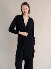 Cashmere Mix Long Cardigan